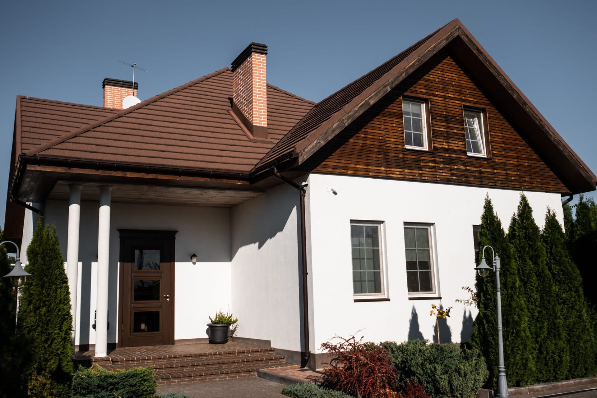 Stone-coated steel roof panels